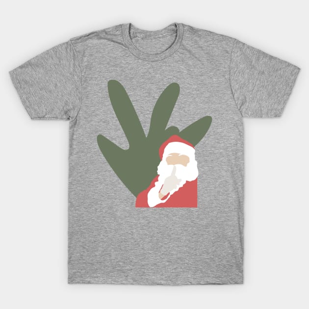 Shhhhh Santa T-Shirt by JunkyDotCom